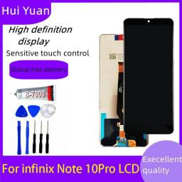 High Quality 6.95 ” For Infinix Note 10 Pro X695 / Note 10 Pro NFC X695C LCD Display Touch Screen Digitizer Assembly Repla