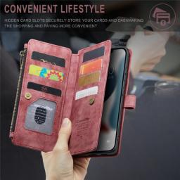 Wallet Leather Cover For Samsung S21 S22 S23 Ultra Plus Fe Note 20 10 A72 A52s A53 Z Fold 3 A71 A51 S10 Phone Case Coque Funda