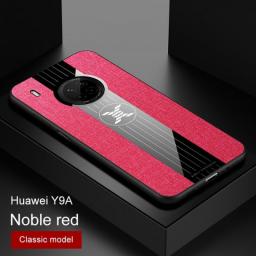 For Huawei Y7A Y9A 2020 Case Car Magnetic Holder Ring Case For Huawei P Smart 2019 2021 Leather Phone Cover