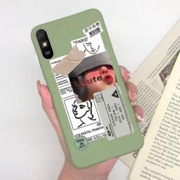 For Xiaomi Redmi 9 9C 9A Case Silicon Fashion Flower Girls Heart Cute Phone Cover Back Cases For Redmi 9 C Redmi 9 A Case Fundas