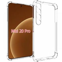 For Meizu 20 Pro Case Air Cushion Shockproof Clear Airbag Silicone TPU Cover Soft Phone Case For Meizu 20 Pro Meizu20Pro 5G