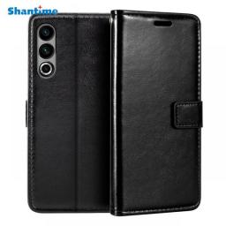 Case For Meizu 20 Wallet Premium PU Leather Magnetic Flip Case Cover With Card Holder And Kickstand For Meizu 20