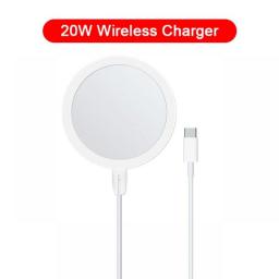 Magsafe Original 20W Magnetic Wireless Charger For IPhone 13 12 11 14 Pro Max Mini Plus USB C Fast Charging Cable Accessories