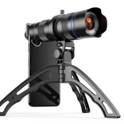 20-40x Zoom Telescope Telephoto Lens Monocular Phone Camera Lens + Mini Tripod For Samsung IPhone Xiaomi All Smartphones
