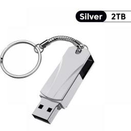 Mini Metal USB Flash 3.0 High-speed 2TB Flash Drive USB Pen Drive External U Disk 1TB Flash Memory For PC Laptop Mobile Phone
