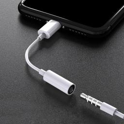 Lightning To 3 5 Mm Jack Adapter Headphones Converter For Iphone 14 13 12 11 Pro Max X Xs Max XR 7 8 Plus Audio Aux Adapters