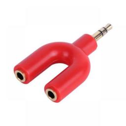 Y Dual Audio Splitter Cable Adapter Convenient Audio Line 1 To 2 AUX Cable 3.5 Mm Earphone Adapter 1 Male For 2 Female