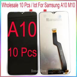 Wholesale 10 Pieces/lot For Samsung A10 LCD M10 Screen Display A105 M105 With Touch With Frame Assembly Replacement Repair Parts