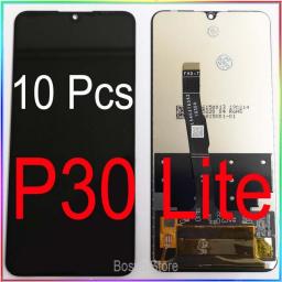Wholesale 10 Pieces/lot For Huawei P30 Lite LCD Screen Display Nova 4e MAR-LX1 LX2 AL01 With Touch Assembly