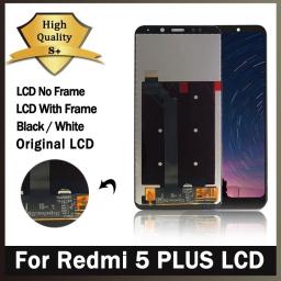 5.99''Origina For Xiaomi Redmi 5 Plus 5Plus LCD Display Touch Screen For Redmi5 Plus MEG7, MEI7 LCD Digitizer Replacement Repair