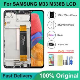 M33 5G Screen Original For Samsung Galaxy M33 5G M336B SM-M336B/DS LCD Display Touch Screen Digitize Assembly Replacement Parts