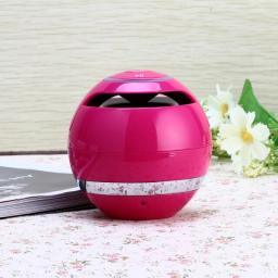 A-18 Colorful Ball TF Card Bluetooth Speaker Subwoofer Mobile Phone Call Portable Outdoor Mini Sound System