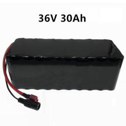 36V Battery Pack 30Ah Electric Bicycle Battery Built-in 20A BMS Lithium Battery 36 Volt Ebike Battery With 2A Charger