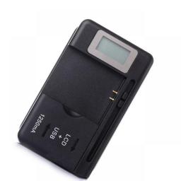 Universal Mobile Battery Charger Cell Phones Fast Charging Fireproof LCD Dual Output Adapter Office US EU Plug US Plug
