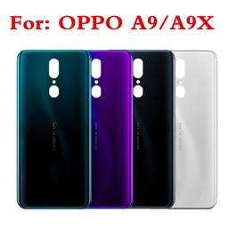 Battery BackFor OPPO A9X Rear Back Cover Door Housing For OPPO A9 Battery Back Cover Repair Spare Parts  A9X Replacement