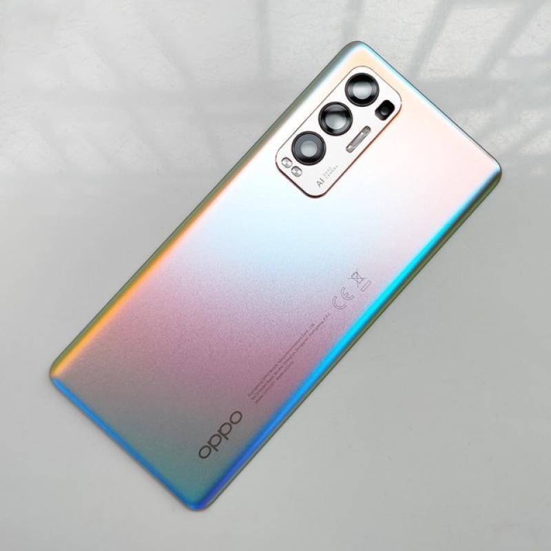 100% Original Gorilla Glass Back Glass Cover For Oppo Find X3 Neo , Back Door Replacement Hard Battery Case, Rear Housing Cover