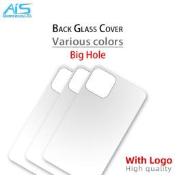 New Big Hole Back Housing Battery Cover Rear Door Glass For IPhone 12 Pro Max Mini 12Pro 12Promax 12Mini Back Glass