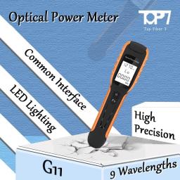 G11 Optical Power Meter FC/SC/ST Multifunction New High Precision Rechargeable Battery Fiber Optic Power Meter