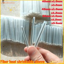 1000pcs/lot 1.0mm 1.2mm X 40mm 45m 60mm Fiber Optic Fusion Protection Splice Sleeves Hot Heat Shrink Tube Melt Tube Shrinkable