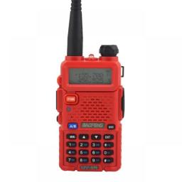 Baofeng Walkie Talkie Uv-5r Dualband Two Way Radio  VHF/UHF 136-174MHz & 400-520MHz FM Portable Transceiver With Earpiece