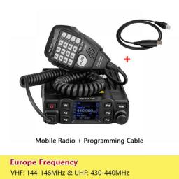 RETEVIS RT95 Car Radio With Screen Ham Car Mobile Radio Station Autoradio Two-way Radio 25W VHF UHF CHIRP Anytone Base Station