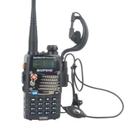 BAOFENG Walkie Talkie UV-5RA VHF/UHF Dual Band 5W 128CH Portable FM Two Way Radio With Earpiece