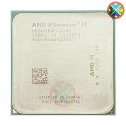 AMD Phenom II X4 840T 2.9 GHz Quad-Core CPU Processor HD840TWFK4DGR Socket AM3