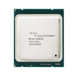 1pcs For Intel Xeon Processor E5 2680 V2 CPU 2.8 LGA 2011 SR1A6 Ten Cores Server Processor E5-2680 V2 E5-2680V2