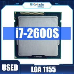 Use Original Intel Core I7 2600S CPU I7-2600S Processor Quad-Core(2.7Ghz /L3=6M/65W) Socket LGA 1155 Support B75 Motherboard