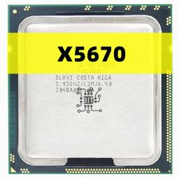Original  Xeon X5670 2.933 GHz Six-Core Twelve-Thread CPU Processor 12M 95W LGA 1366