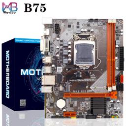Computer Motherboard B75 LGA 1155 M.2 NVME USB 3.0 SATA III Mainboard DDR3 RAM For Intel LGA1155 I3 I5 I7 Xeon CPU Placa Mae