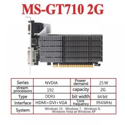 MAXSUN GT710 Heavy Hammer II 2G DDR3 Entry-Level PCI-E Discrete Graphics For Desktop