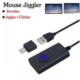 Mouse Jiggler Undetectable Mouse Mover Virtual Mouse Movement Simulator With ON/OFF Switch For Computer Awakening Lock Screen