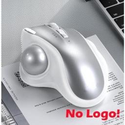SeenDa Rechargeable Trackball Mouse Bluetooth+2.4G Dual Mode Wireless Mouse For PC Mac Computer Laptop Tablet Gamer Mause