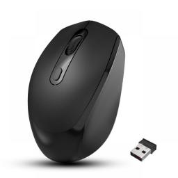Rechargeable Singe Mode 2.4Ghz Wireless Gaming Mouse 4 Buttons 1600DPI Ergonomics Optical Silent Mice For Laptop Desktop Office