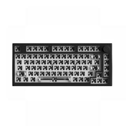 FL·ESPORTS MK750 Kit Bluetooth Wireless 2.4G Three-Mode Keyboard Customization Kit Satellite Axis Full Key Hot Swap 82 Keys