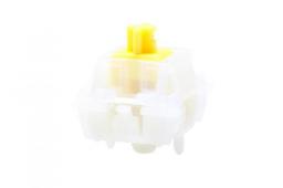 Gateron Milky Pro Switch 5pin RGB Linear Tactile Yellow Red Switch For Mechanical Keyboard Pre Lubed  Nylon PA66 45g 50g POM SMD