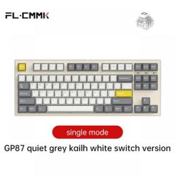 FL·ESPORTS GP87 87-Key Single-Mode Wired Full-Key Hot-Swappable RGB Lighting Without Punch