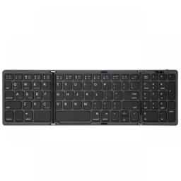 Mini Portable Folding Keyboard Thin Wireless BT Number Keypad For Mac Windows Laptop Tablet Light-Handy Bluetooth-compatible