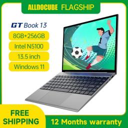 ALLDOCUBE GT BOOK 13 Windows 11 Ultraslim Laptop 13.5 Inch Windows 11 Intel N5100 12GB DDR4 256GB Rom 3k Full View IPS Display