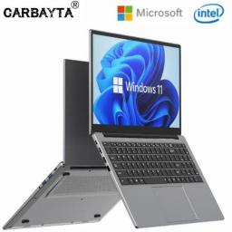 CARBAYTA Gaming Laptop 15.6 Inch IPS Intel Core I7-9750H 10750H Ultraslim Notebook RJ45 HDMI Type-C 65W Windows 10 11 Pro