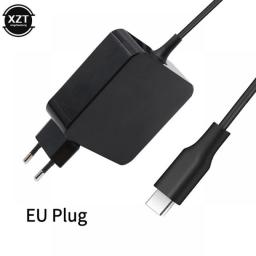 Newest 65W Max 60W 45w USB C Type C Phone Laptop Charger Power Adapter For MacBook ASUS ZenBook Lenovo Dell Xiaomi Air HP Sony