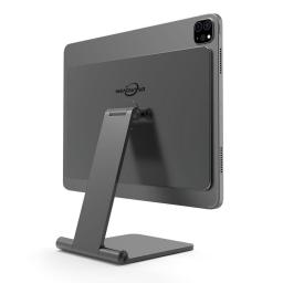 MEAOWXVA Foldable IPad Magnetic Stand Tablet Holder Magnetic IPad Pro Stand Aluminum Rotation For IPad Pro 12.9/11 Inch IPad Air