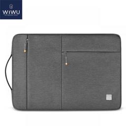 WIWU New Laptop Sleeve For MacBook Pro 14 2023 Waterproof Notebook Bag For MacBook Pro 16 Portable Carry Case For MacBook Air 13