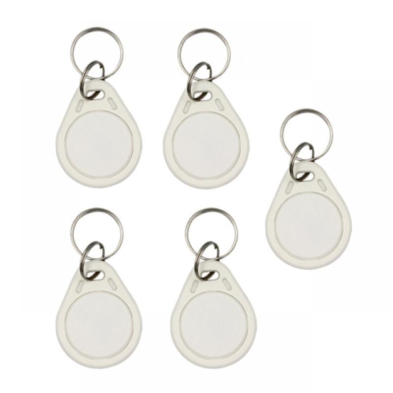 5pcs Waterproof 13.56MHz UID Keyfob Tag RFID Access Control Clone Key Card Token Writable IC Card Clone Changeable Keyfob