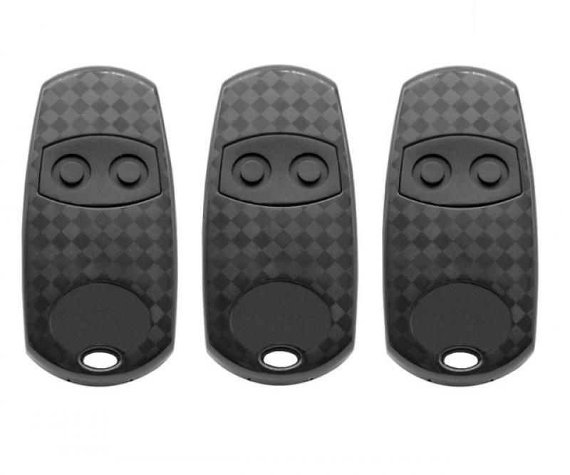 3PCS Clone Copy TOP 432NA 432EV 434EE Remote Control Copy Garage Door Opener Gate Controller Compatible With Keychain Kit 433mhz