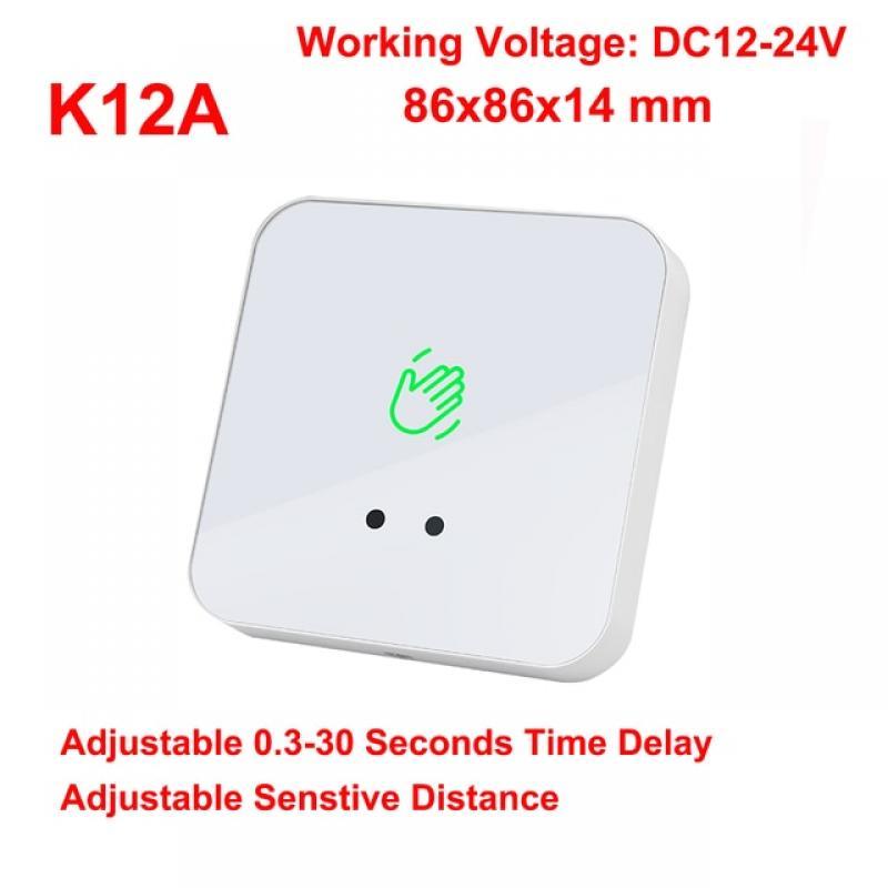 New Surface Install Contactless Time Delay Infrared No Touch Exit Button IR Door Lock Release Switch