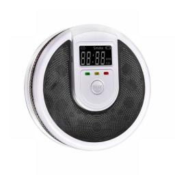 2 In 1 CO And Smoke Alarm Fire Protection Smoke Detector Composite Independent Type Carbon Monoxide Sensor For Home Hotel School