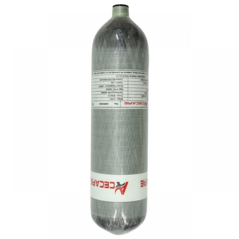 Acecare 3L Hpa CE Scuba Tank M18*1.5 for Diving Carbon Fiber Cylinder 4500Psi 30Mpa  Directly China AC003