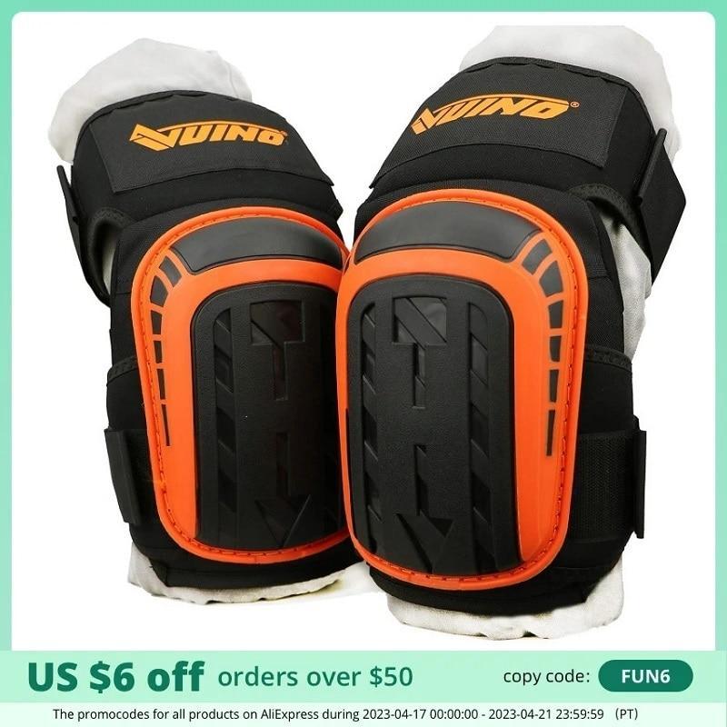 New Professional Heavy Duty EVA Foam Padding Knee Pads with Comfortable Gel Cushion and Adjustable Straps for Working, Gardning